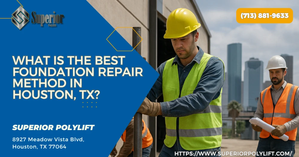 What Is the Best Foundation Repair Method in Houston, TX?