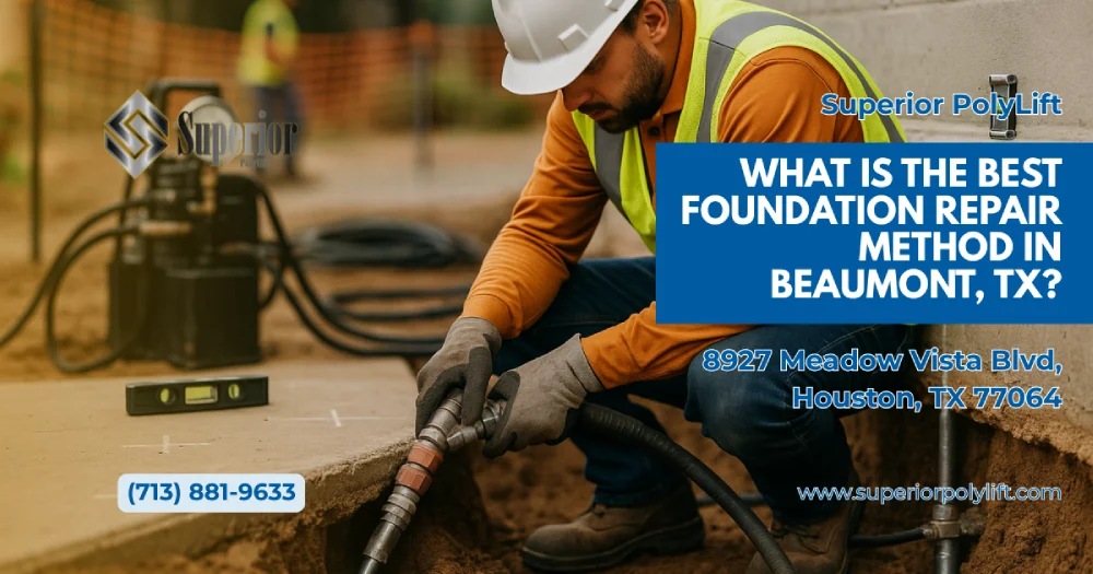What Is the Best Foundation Repair Method in Beaumont, TX?