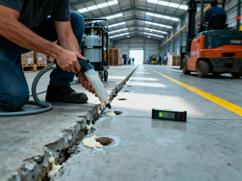 How Polyurethane Foam Levels Uneven Industrial Floors Without Shutting Down Operations IMG