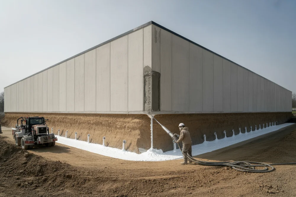 How Polyurethane Foam Stabilizes Failing Foundations