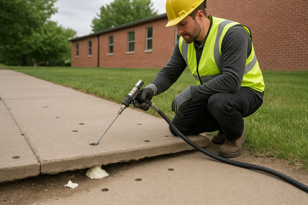 Step-by-Step Guide to the Polyurethane Foam Lifting Process