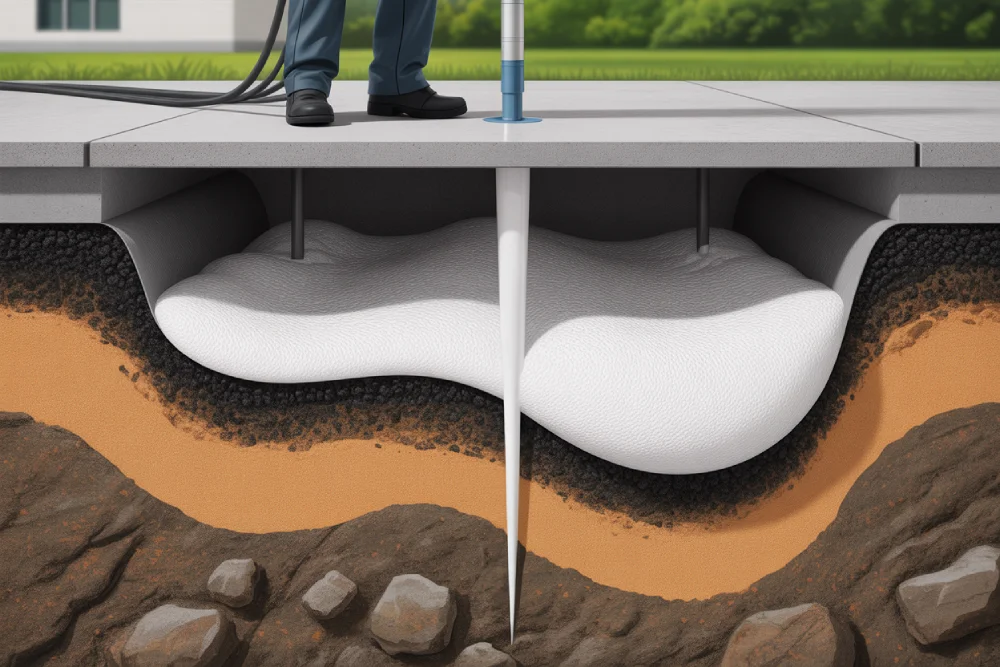What Happens Beneath the Surface During Foam Injection?